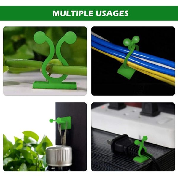Wall Fixture Clips (10pis) Packet/ Green Climbing Wall Fixture - Image 6
