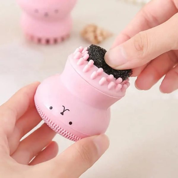 Silicone Octopus Facial Cleansing Brush - Image 3