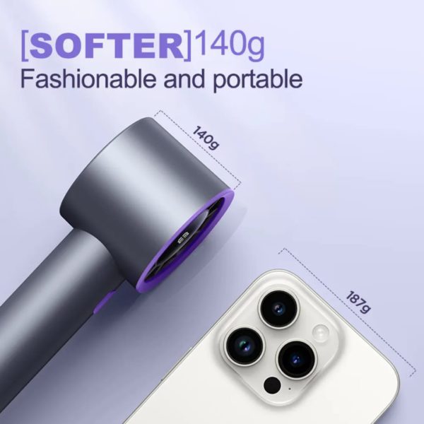 4000mAh Handheld Mini Fan Portable Neck Hanging Fans 5 Speed USB Rechargeable Fan with Phone Stand and Display Screen Prime Mall With mobile stand - Image 6