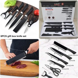 Zipter 6 PCs knife set
