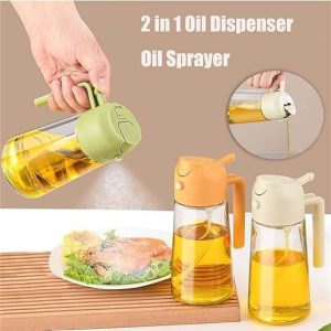 2 in 1 Oil Dispenser & Oil Sprayer