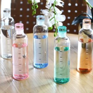 500ml Food Grade Color Plastic Water Bottle